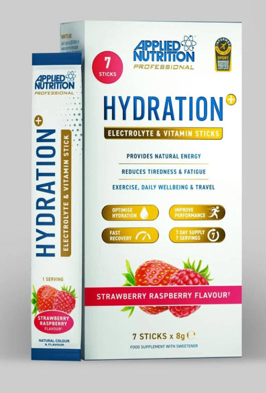 Applied Nutrition Hydration+ Electrolyte & Vitamin Powder Stick pack de 7