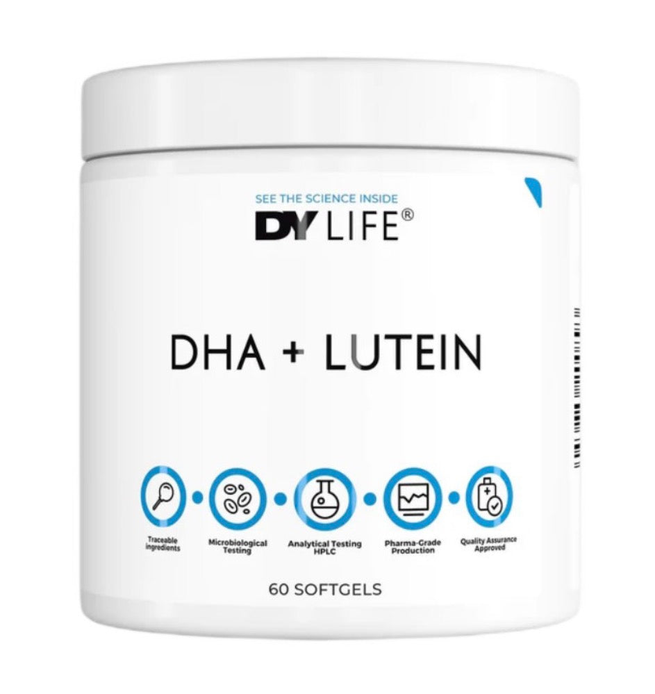 DORIAN YATES DY LIFE DHA + Luthein 60 softgels