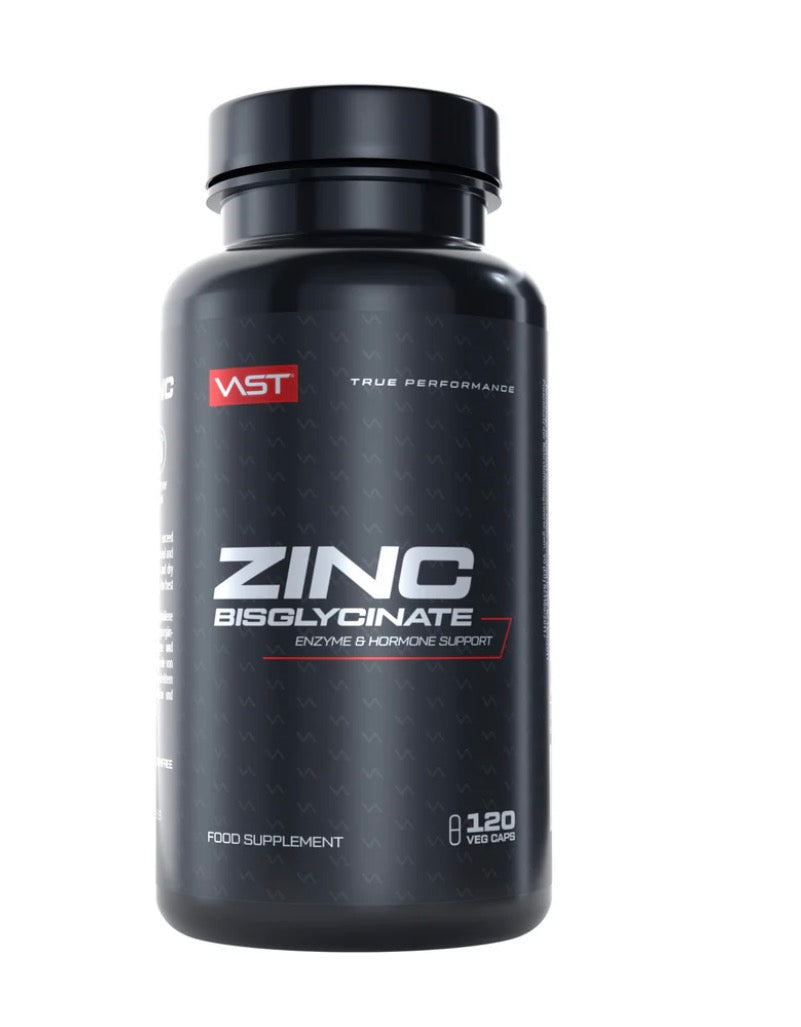 VAST Sports Zinc Bisglycinate 120 vcaps