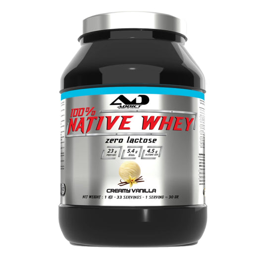 Addict Sport Nutrition Native Whey Zéro Lactose  -1kg