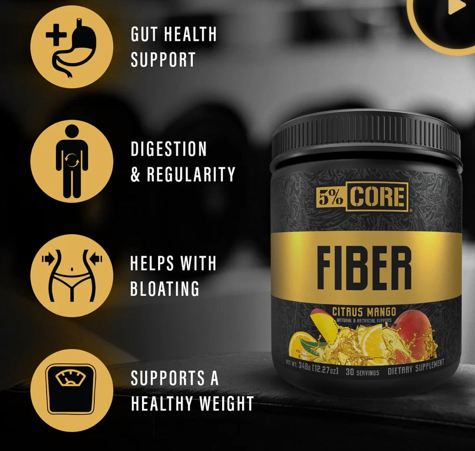 5% Nutrition Rich Piana Fiber Core Séries 348g