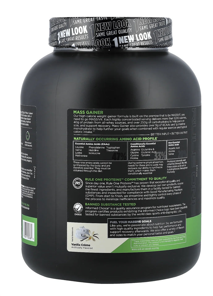 Rule one Mass Gainer -2.6kg