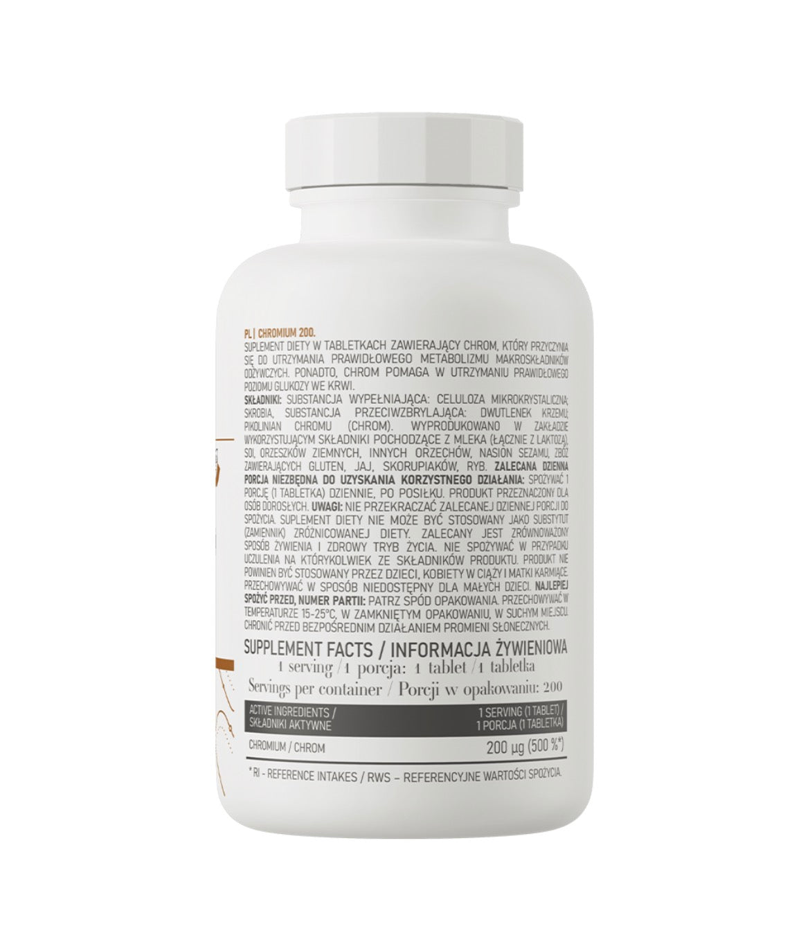Ostrovit Chromium 200 , 200 tabs