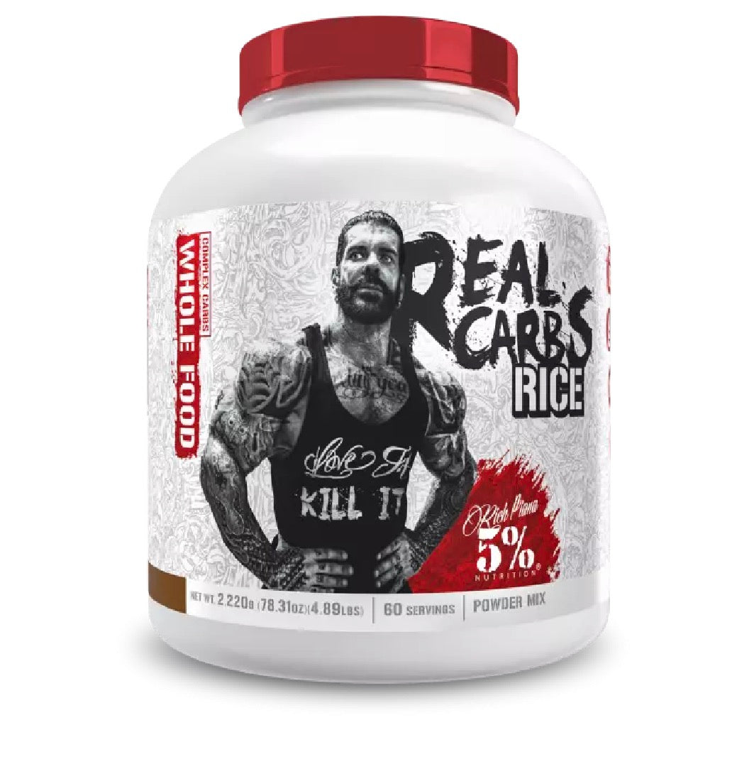 5% Nutrition Rich Piana Real Carbs Rice Legendary Séries 1.5kg