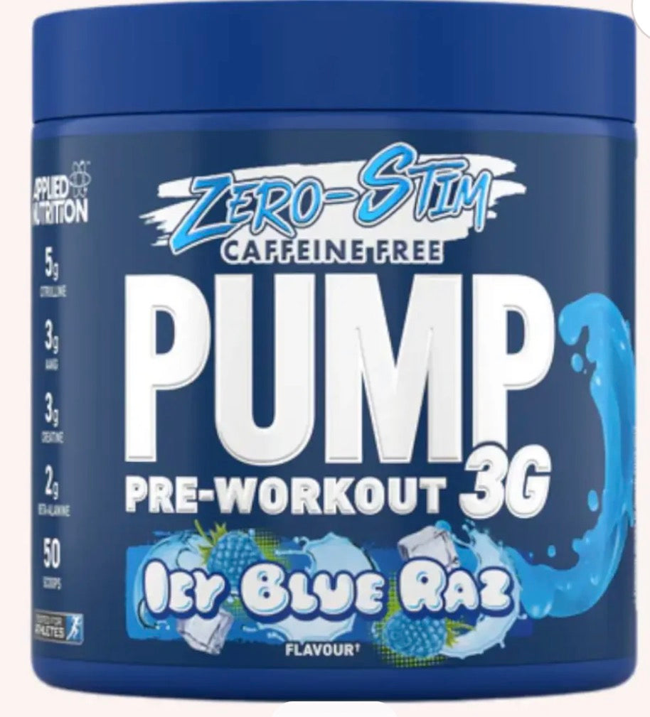 Applied Nutrition Pump 3G Pre-workout Zero Stim 375g