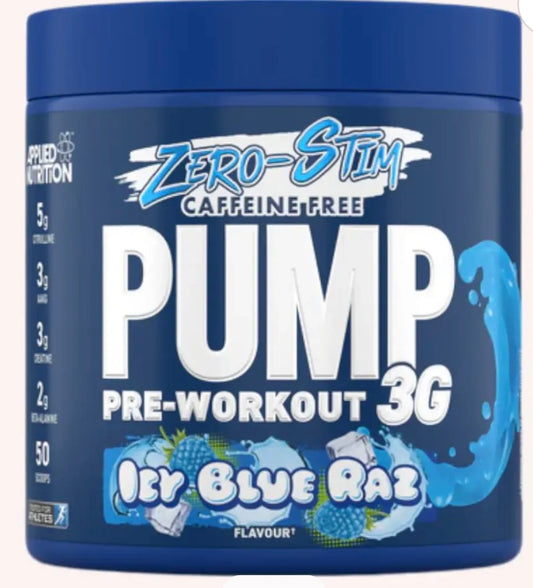 Applied Nutrition Pump 3G Pre-workout Zero Stim 375g