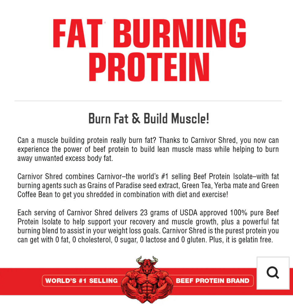 MUSCLEMEDS CARNIVOR SHRED 988G