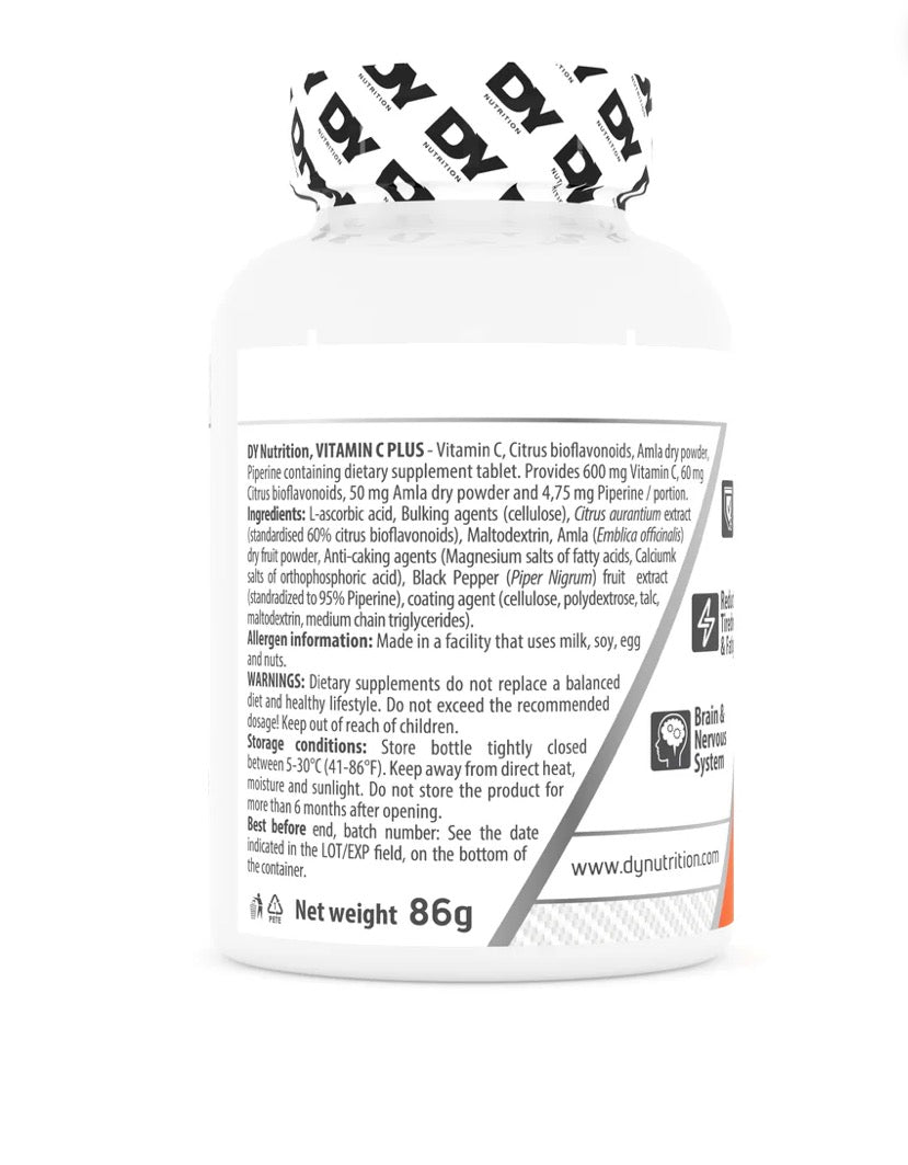 DORIAN YATES Vitamin C +, 60 tabs