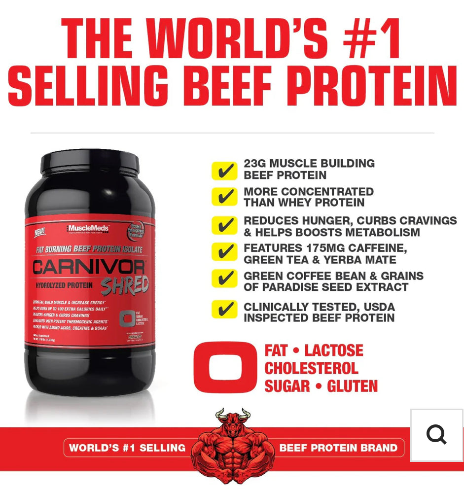 MUSCLEMEDS CARNIVOR SHRED 988G
