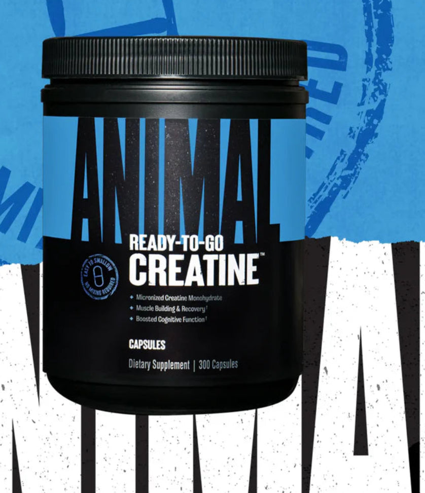 Animal Micronized creatine monohydrate -300caps