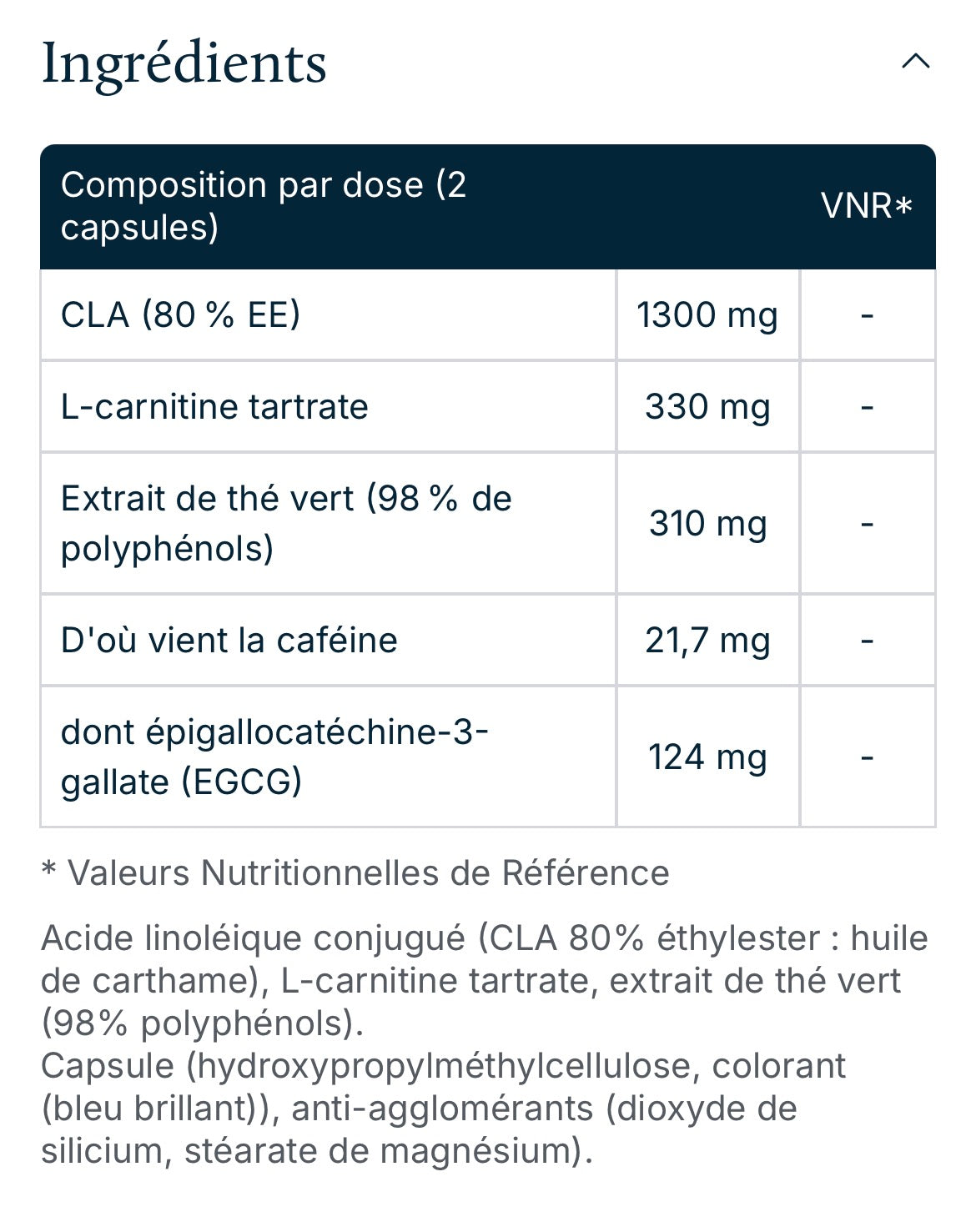 Applied Nutrition CLA +L-carnitine &Green Tea 100caps