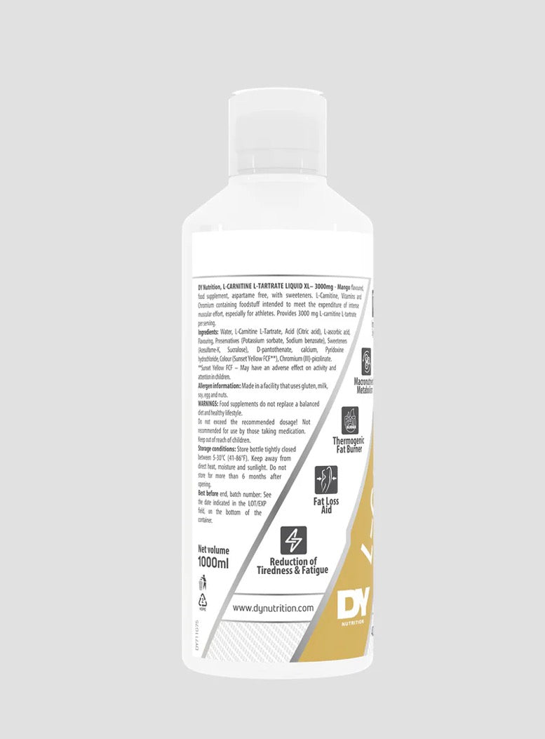 Dorian Yates Liquid L-carnitine XL 1L