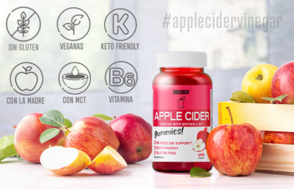 Weider Apple Cider Vinegar 50 Gummies