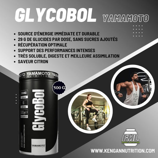 YAMAMOTO Nutrition Glycobol -500g (objectif améliorer les performances)