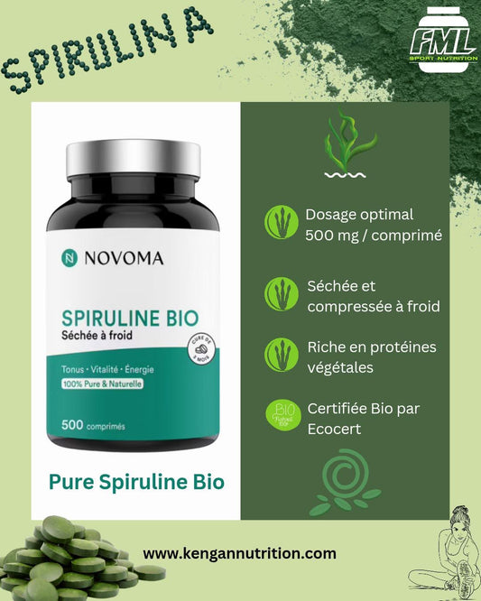 NOVOMA SPIRULINE BIO 500CAPS