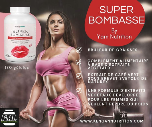 Yam Nutrition Super Bombasse 180 gélules