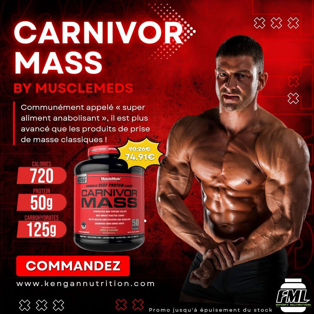 MUSCLEMEDS MASS CARNIVOR 2,6KG